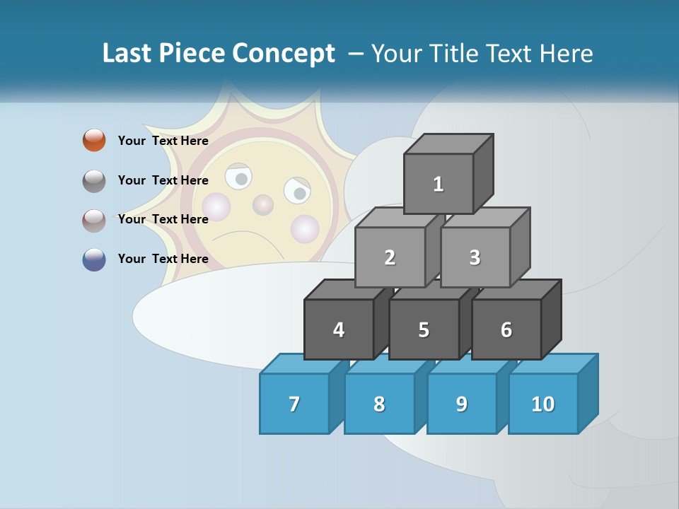 Cloudy Holiday Solar PowerPoint Template