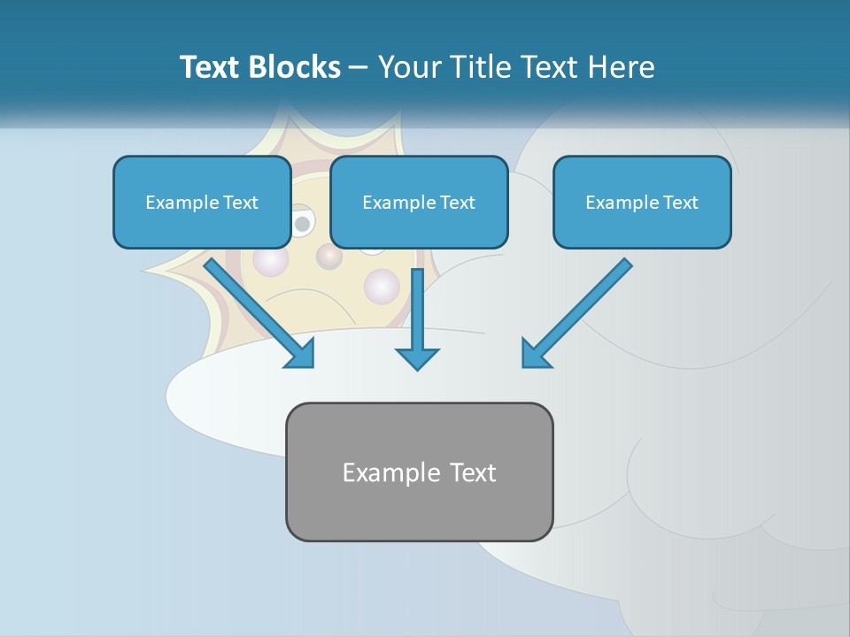 Cloudy Holiday Solar PowerPoint Template