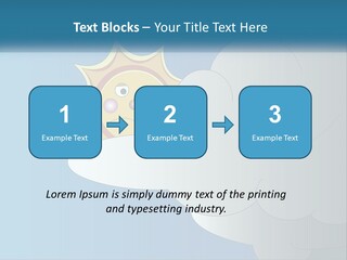 Cloudy Holiday Solar PowerPoint Template