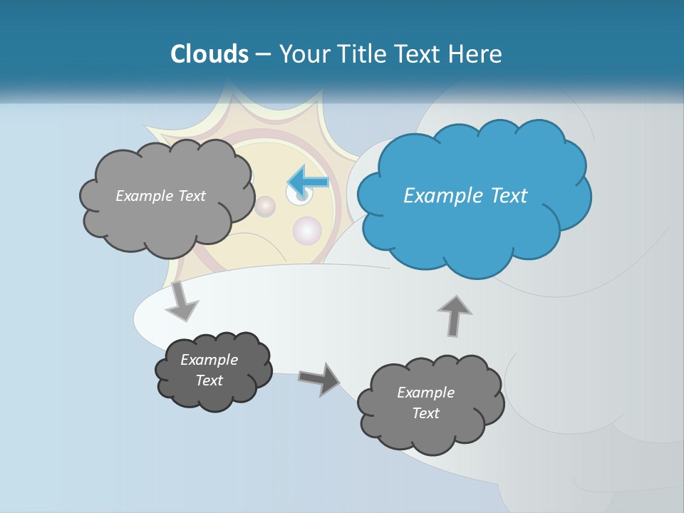 Cloudy Holiday Solar PowerPoint Template