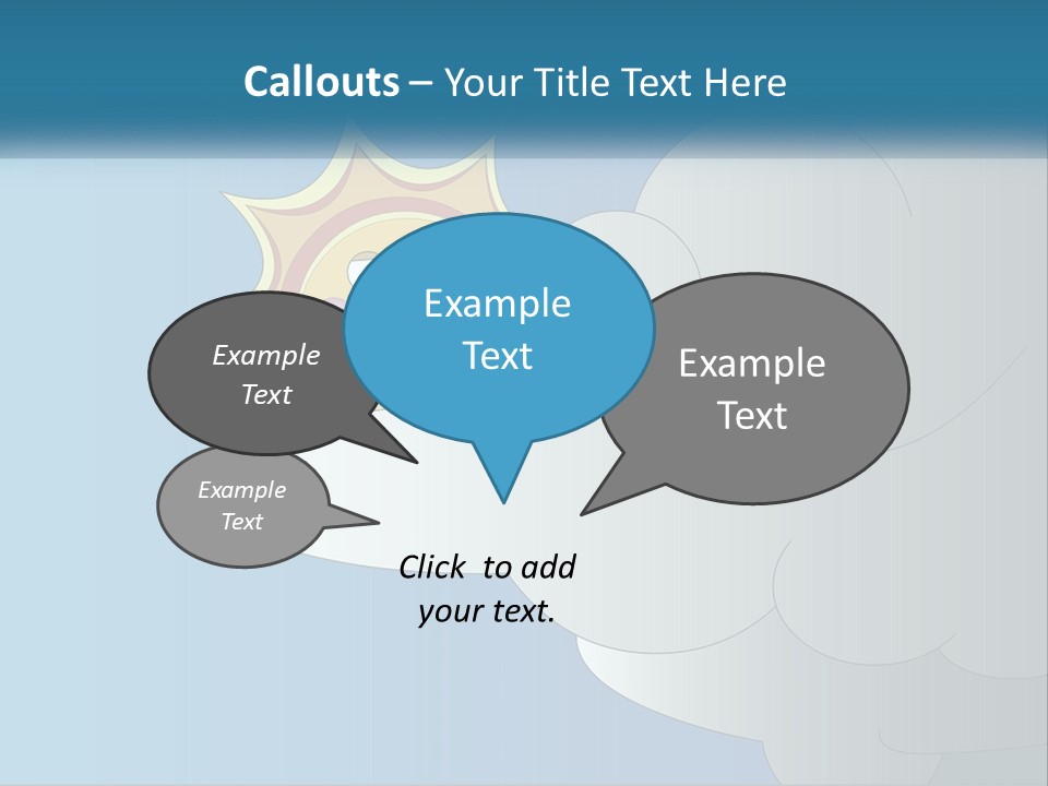 Cloudy Holiday Solar PowerPoint Template