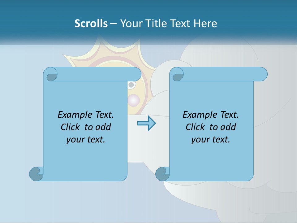 Cloudy Holiday Solar PowerPoint Template