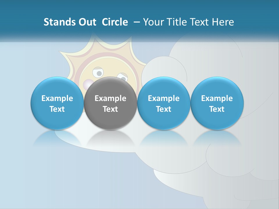 Cloudy Holiday Solar PowerPoint Template