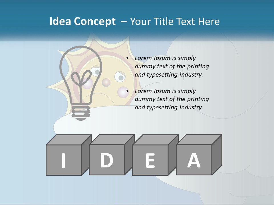 Cloudy Holiday Solar PowerPoint Template