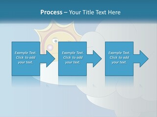 Cloudy Holiday Solar PowerPoint Template