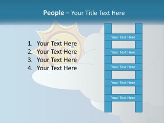 Cloudy Holiday Solar PowerPoint Template