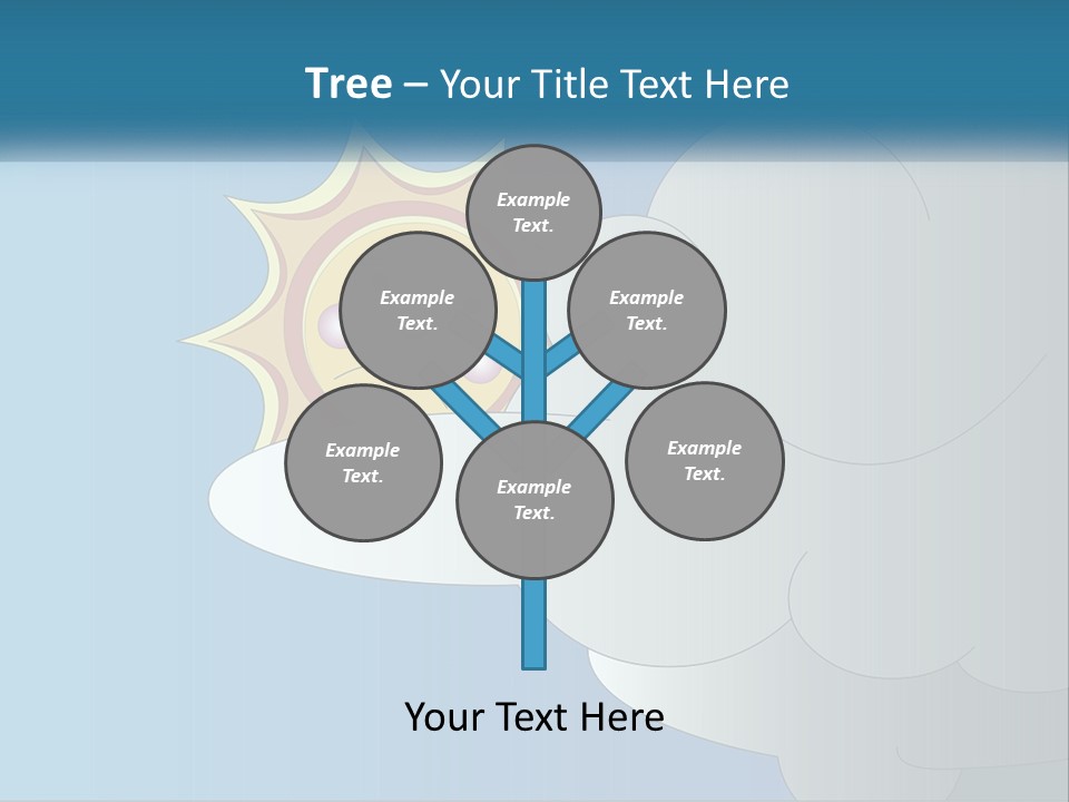 Cloudy Holiday Solar PowerPoint Template