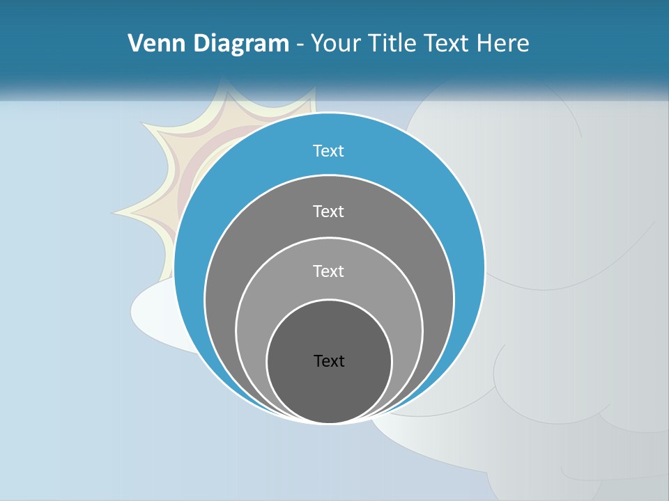 Cloudy Holiday Solar PowerPoint Template