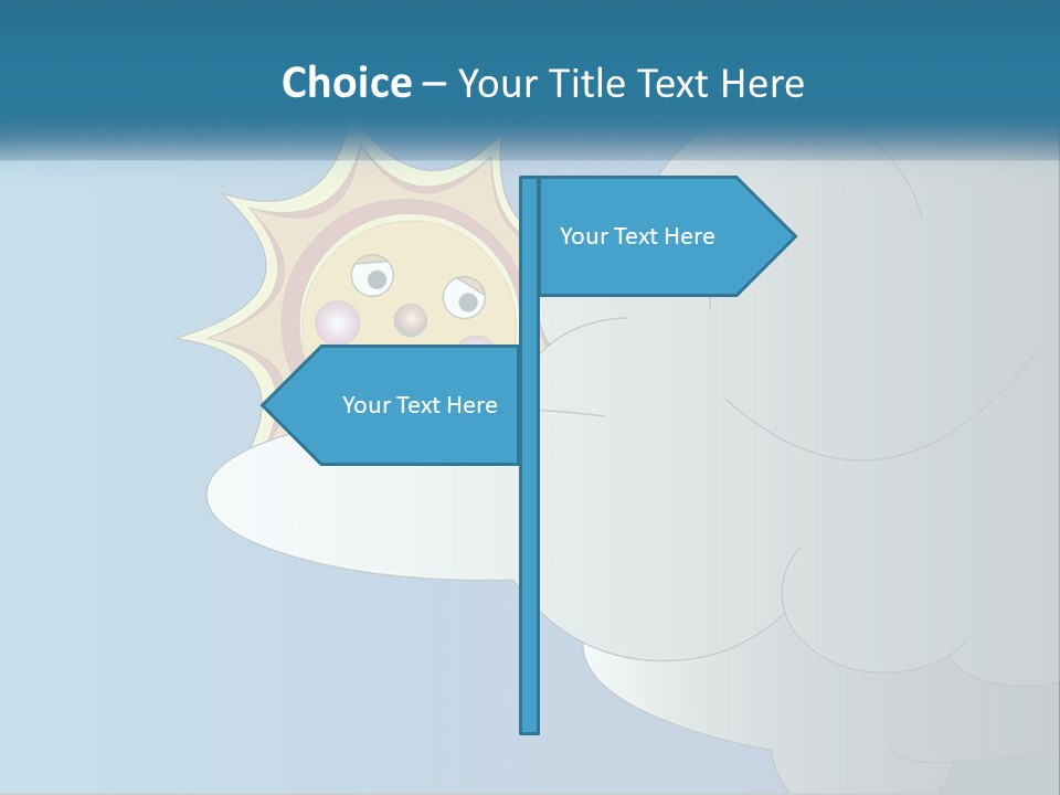 Cloudy Holiday Solar PowerPoint Template
