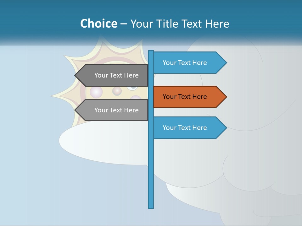 Cloudy Holiday Solar PowerPoint Template
