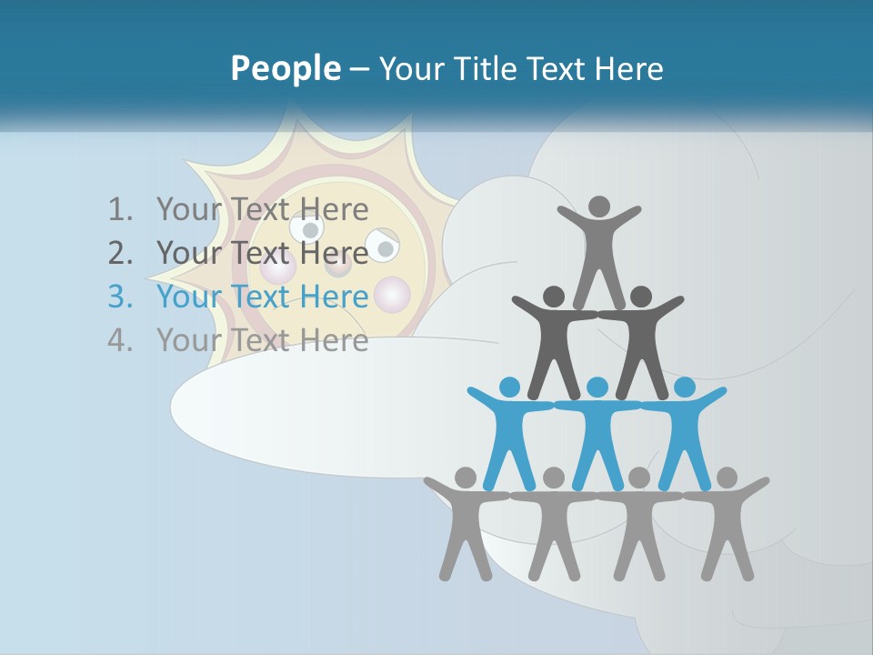 Cloudy Holiday Solar PowerPoint Template