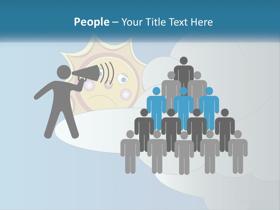 Cloudy Holiday Solar PowerPoint Template