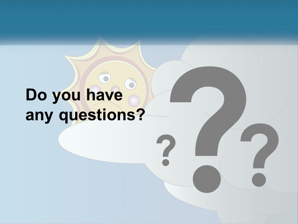 Cloudy Holiday Solar PowerPoint Template