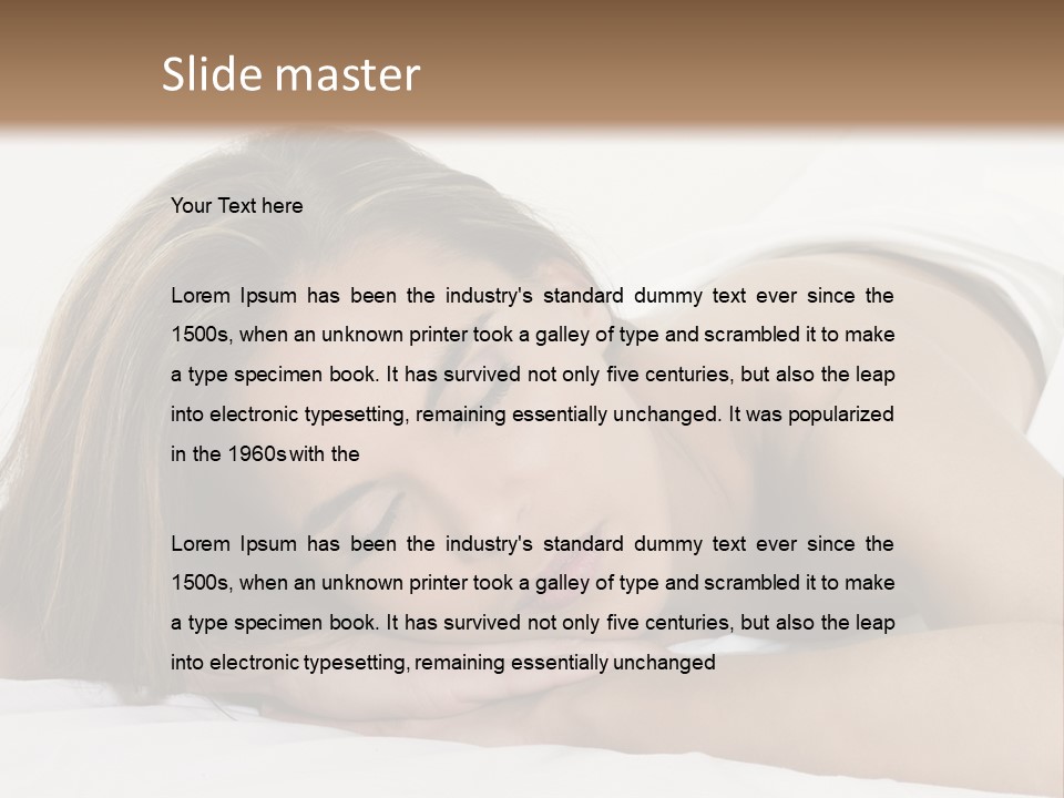 Sorrowful Travel Shine PowerPoint Template