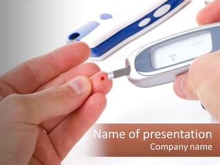 Blood Healthcare Bleed PowerPoint Template