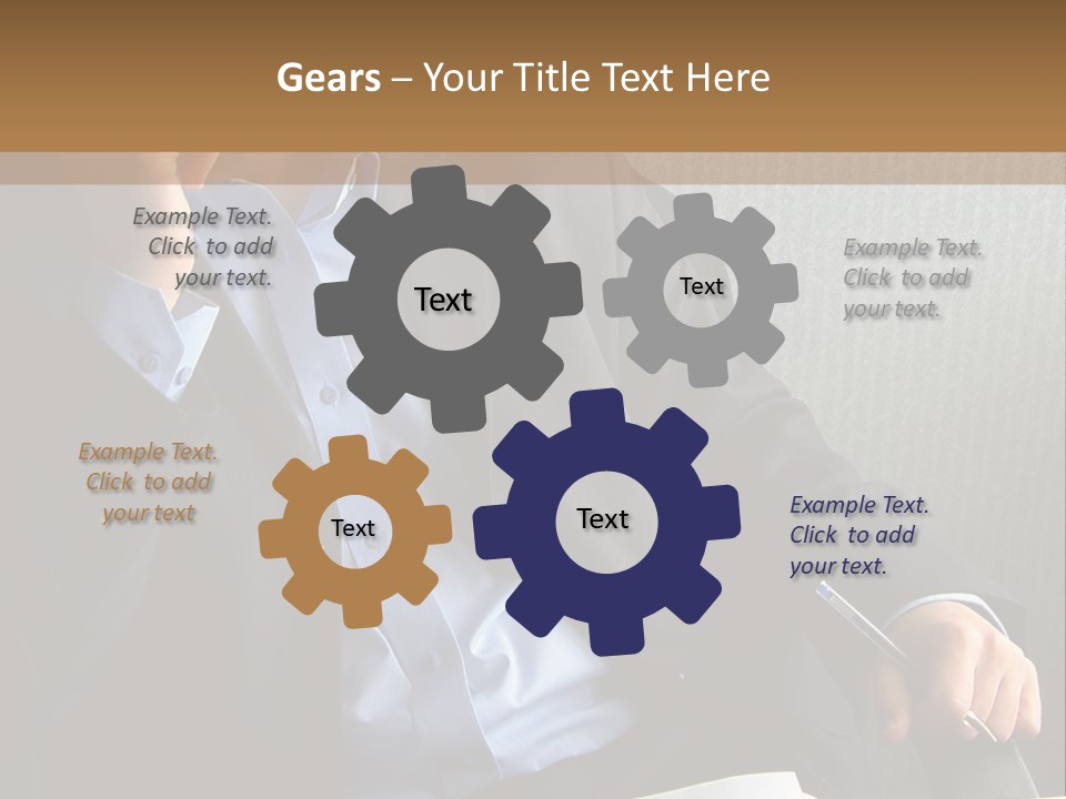 Mobile Business Phone PowerPoint Template