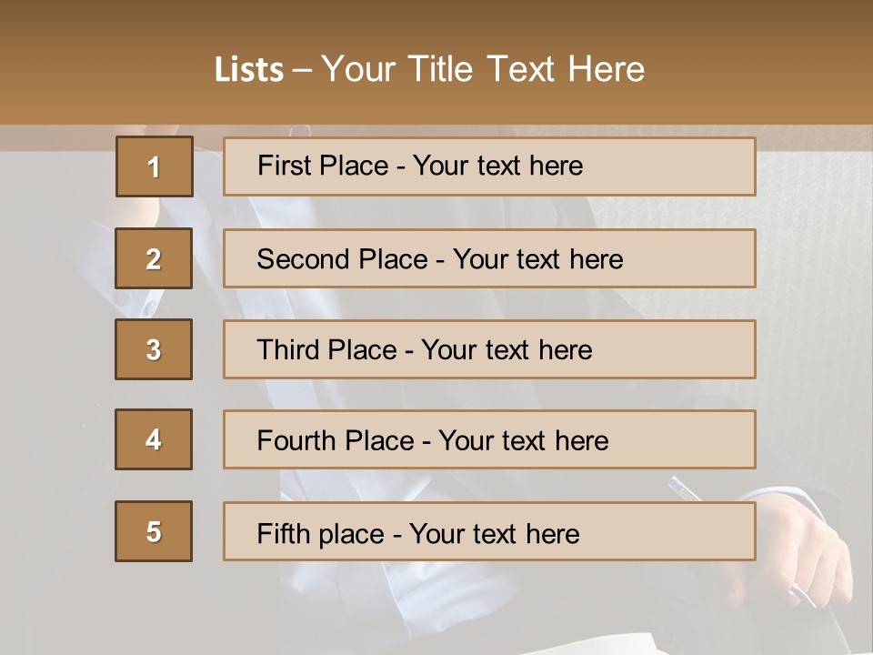Mobile Business Phone PowerPoint Template