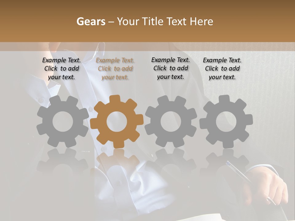 Mobile Business Phone PowerPoint Template