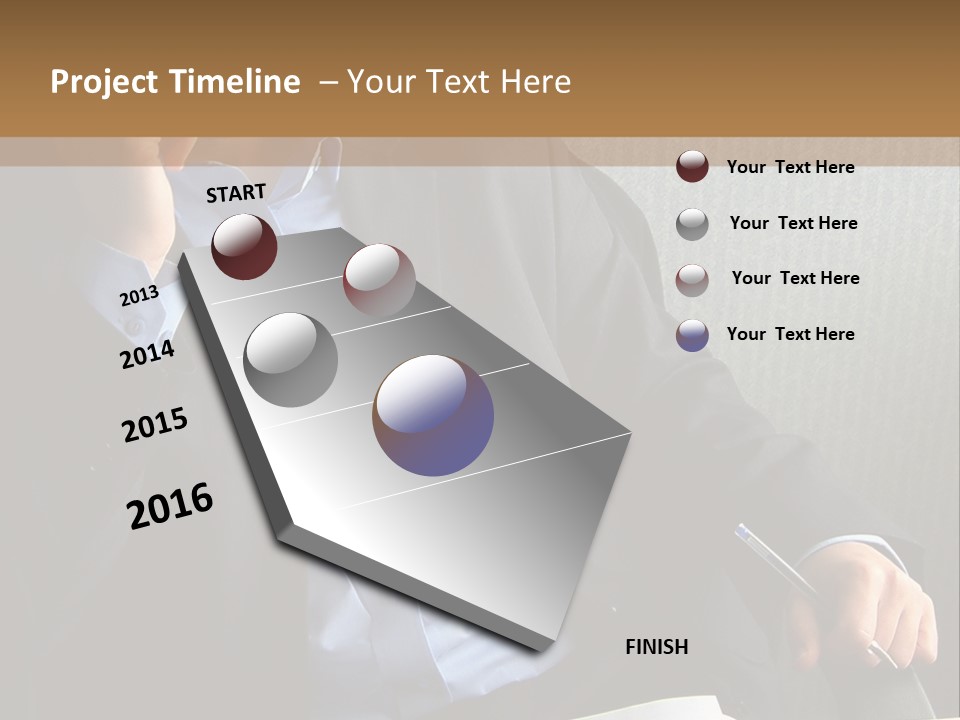 Mobile Business Phone PowerPoint Template