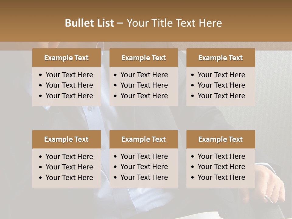 Mobile Business Phone PowerPoint Template