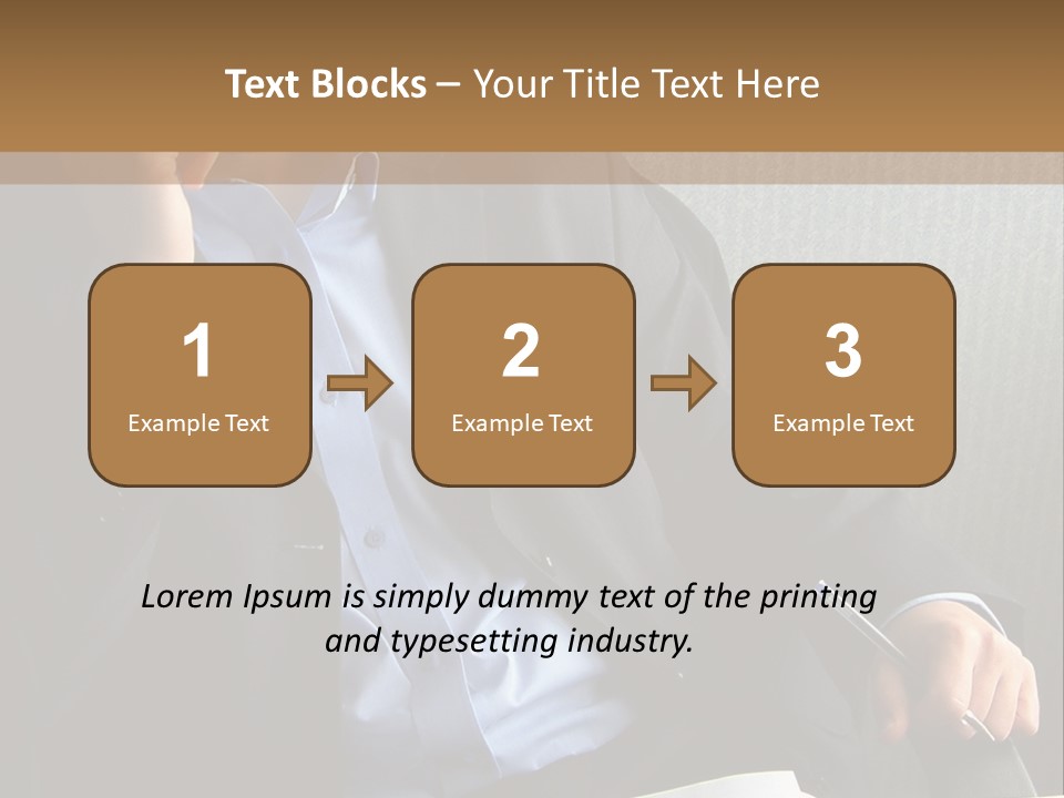 Mobile Business Phone PowerPoint Template