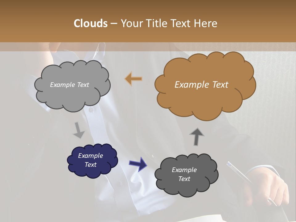 Mobile Business Phone PowerPoint Template