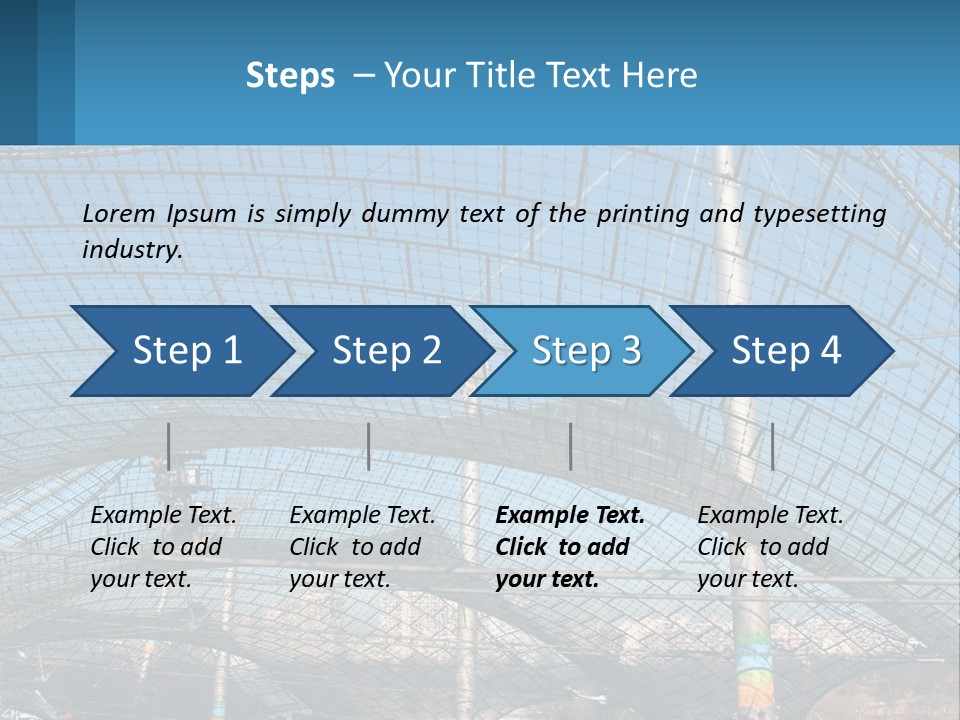 Glass Building Hope PowerPoint Template