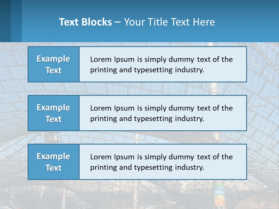 Glass Building Hope PowerPoint Template