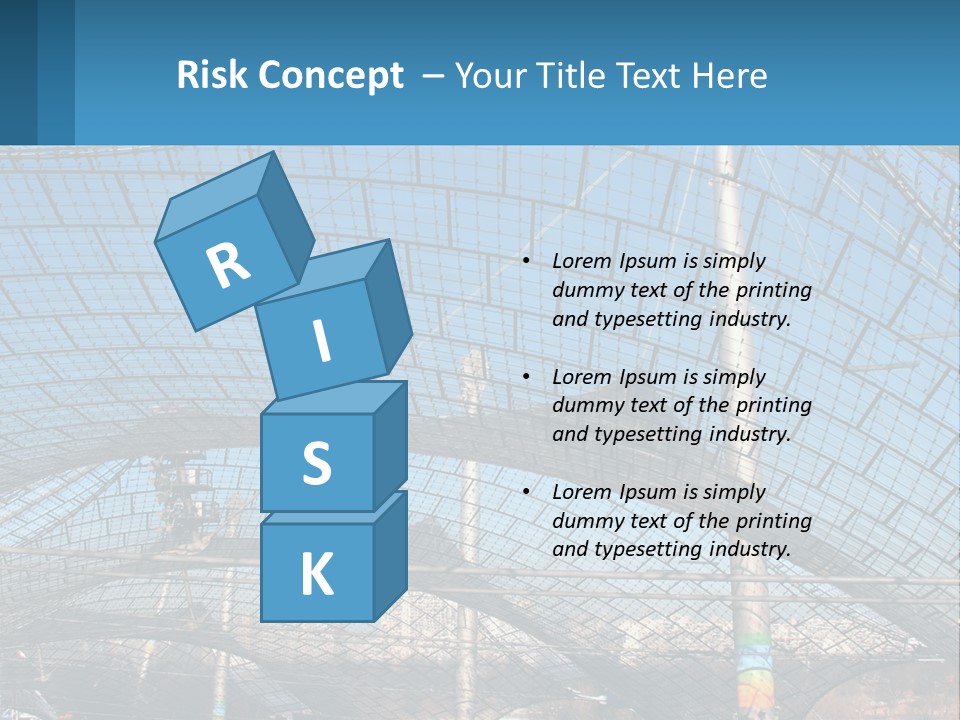 Glass Building Hope PowerPoint Template