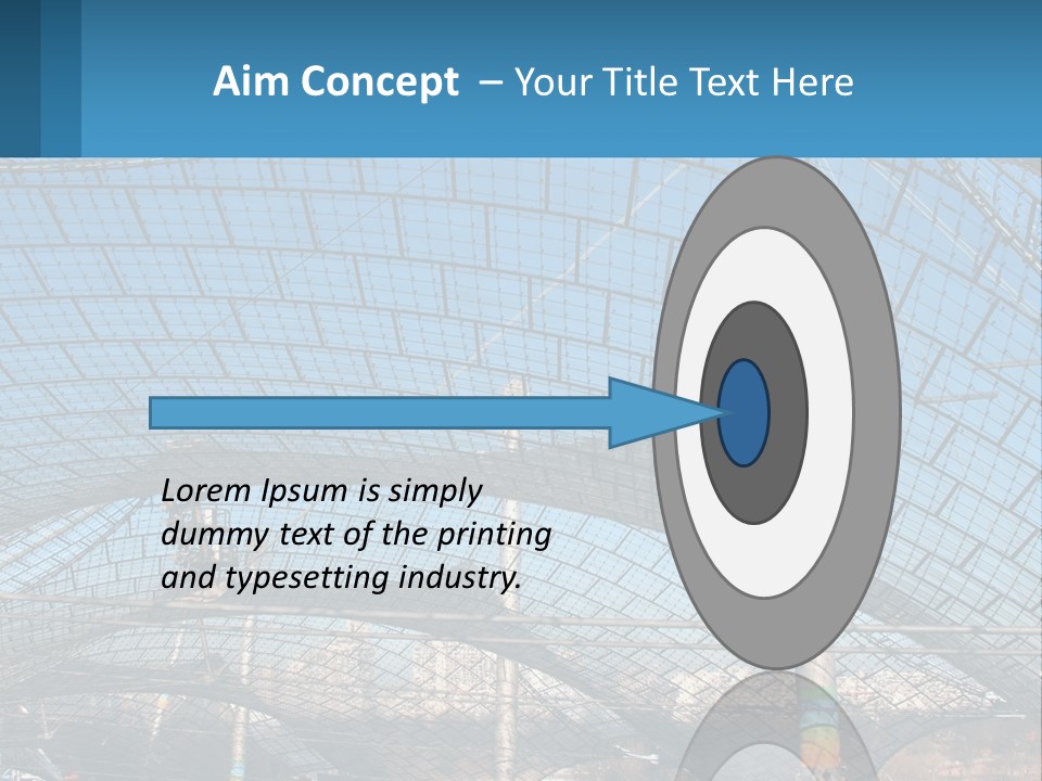 Glass Building Hope PowerPoint Template