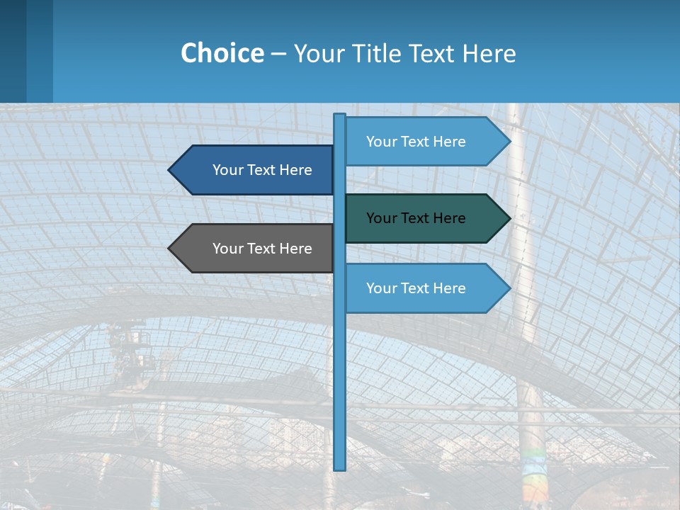 Glass Building Hope PowerPoint Template