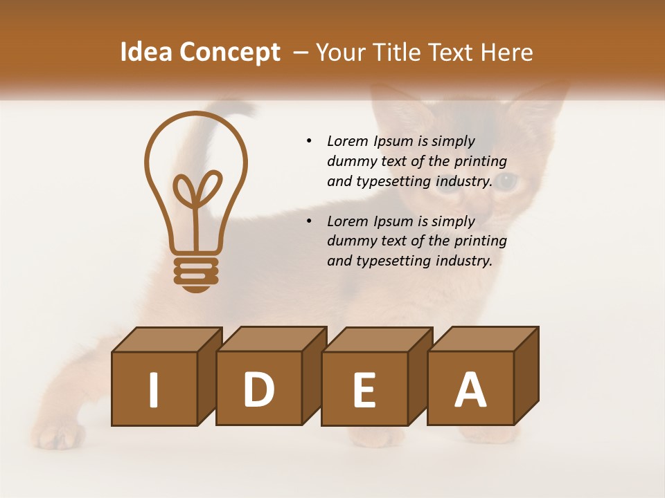 Switch Electricity Supply PowerPoint Template