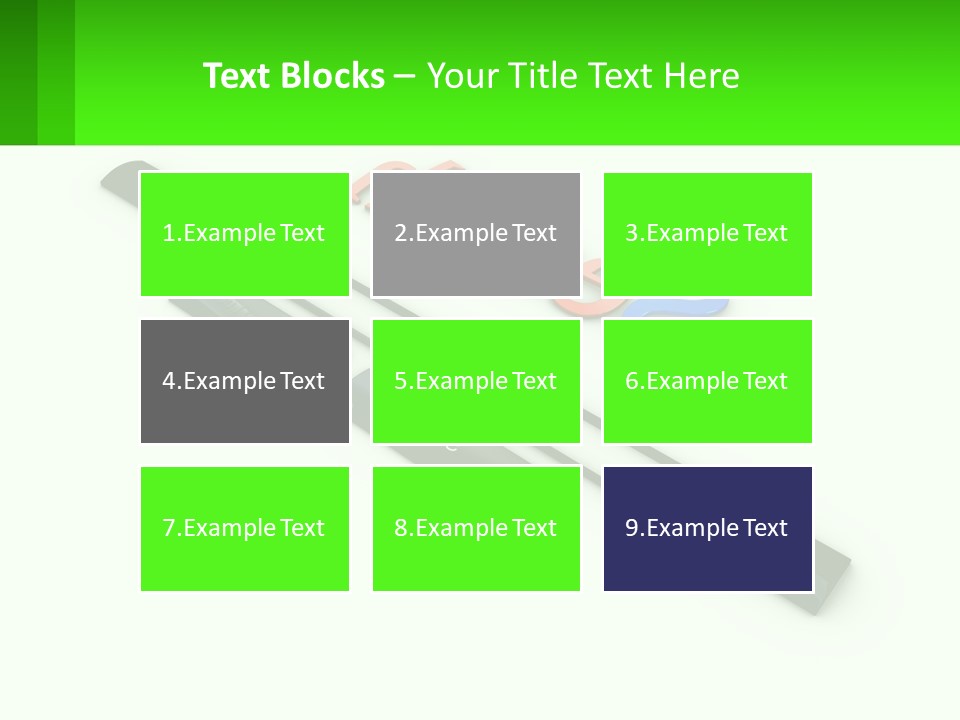Cold Air Electricity PowerPoint Template