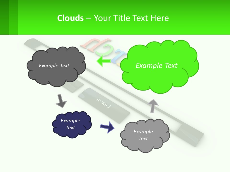 Cold Air Electricity PowerPoint Template