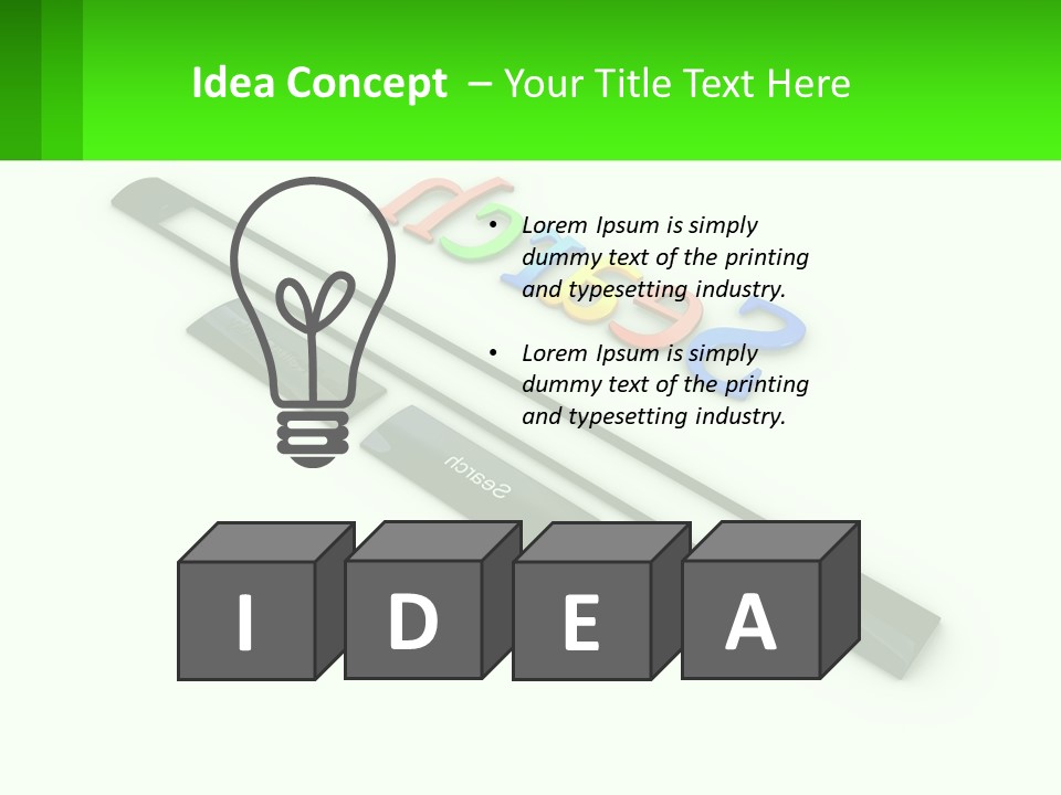 Cold Air Electricity PowerPoint Template