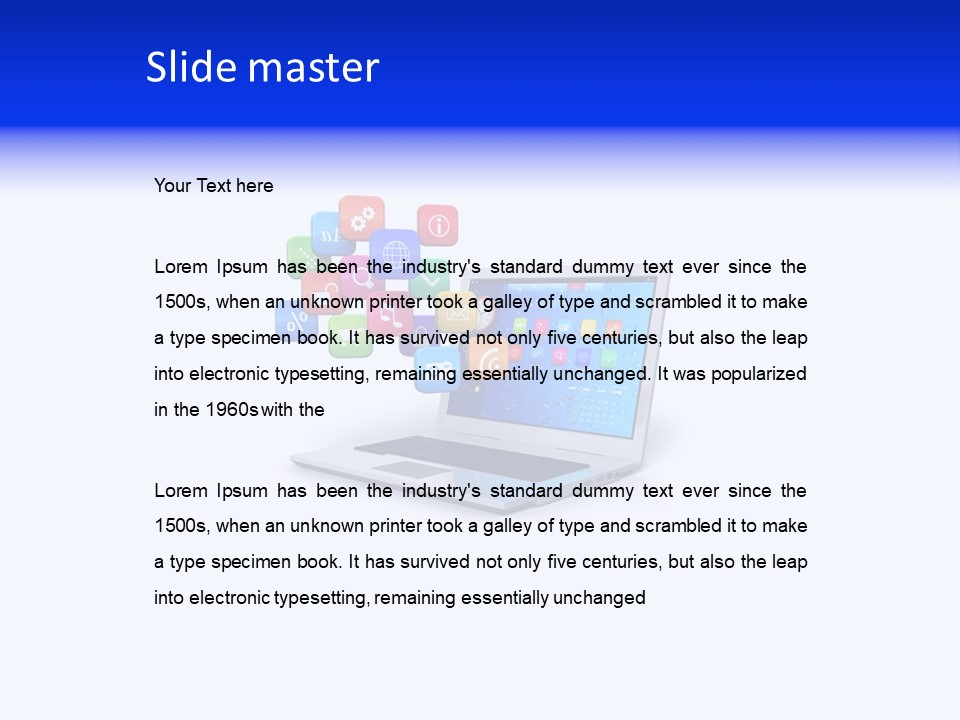 Air Remote Electric PowerPoint Template