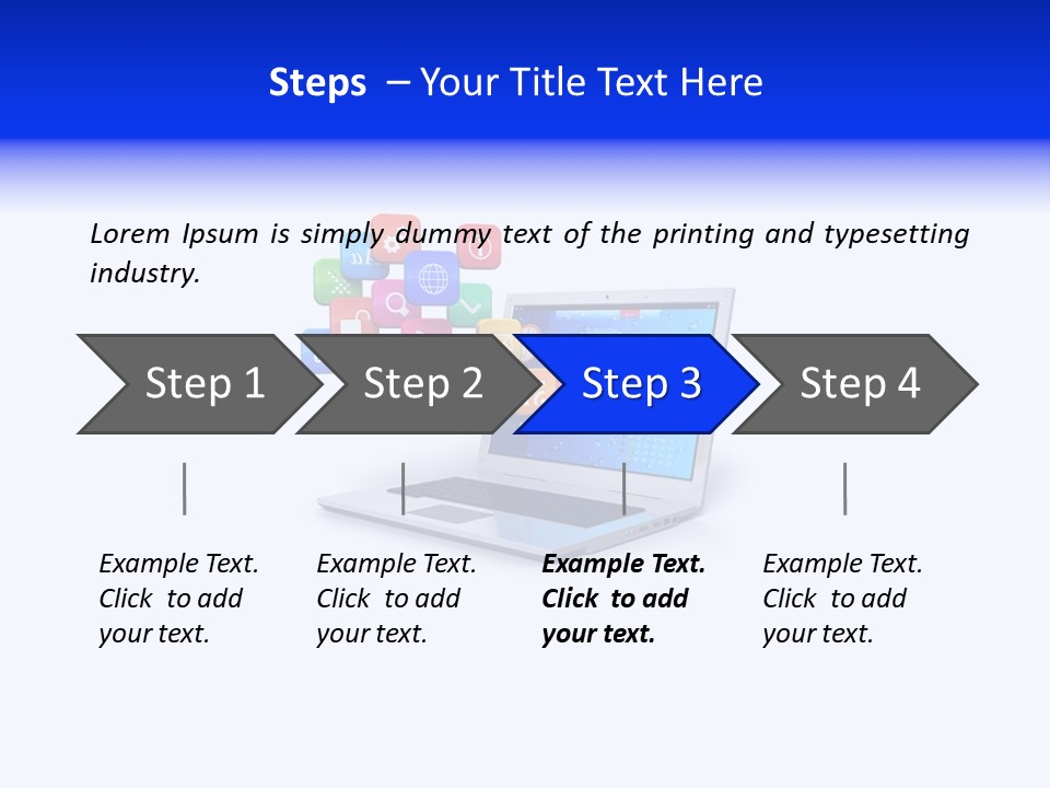 Air Remote Electric PowerPoint Template