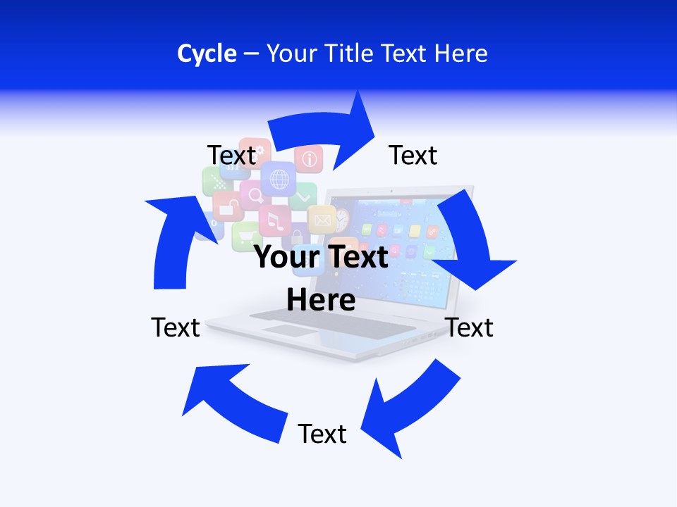 Air Remote Electric PowerPoint Template