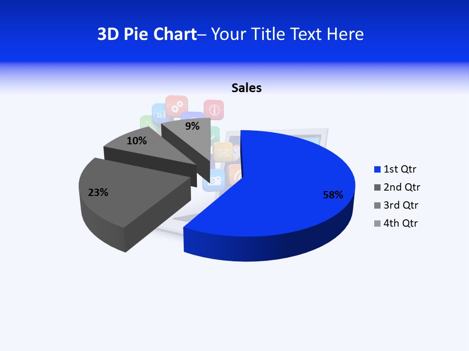 Air Remote Electric PowerPoint Template