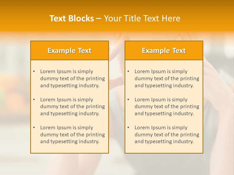 White Condition Unit PowerPoint Template