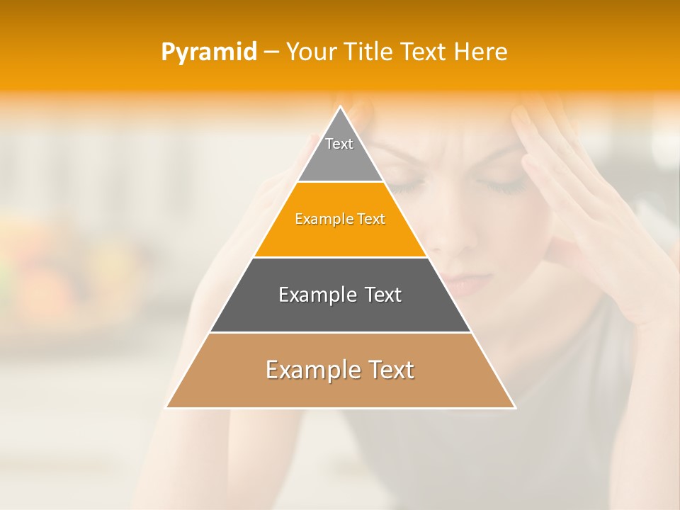 White Condition Unit PowerPoint Template