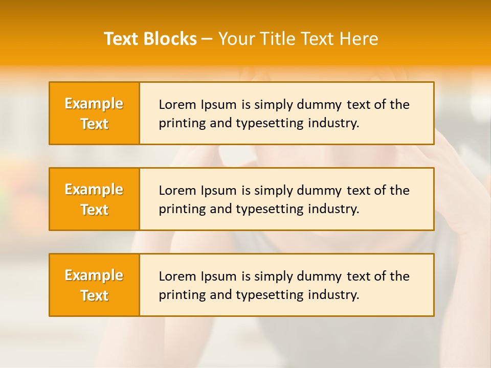 White Condition Unit PowerPoint Template