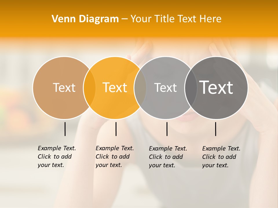 White Condition Unit PowerPoint Template