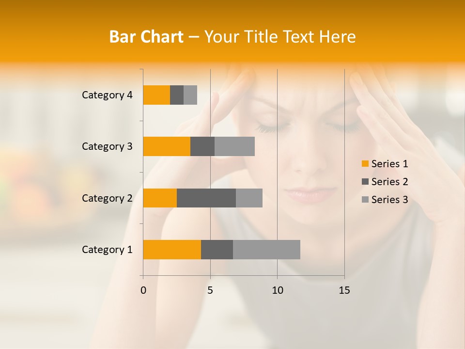 White Condition Unit PowerPoint Template