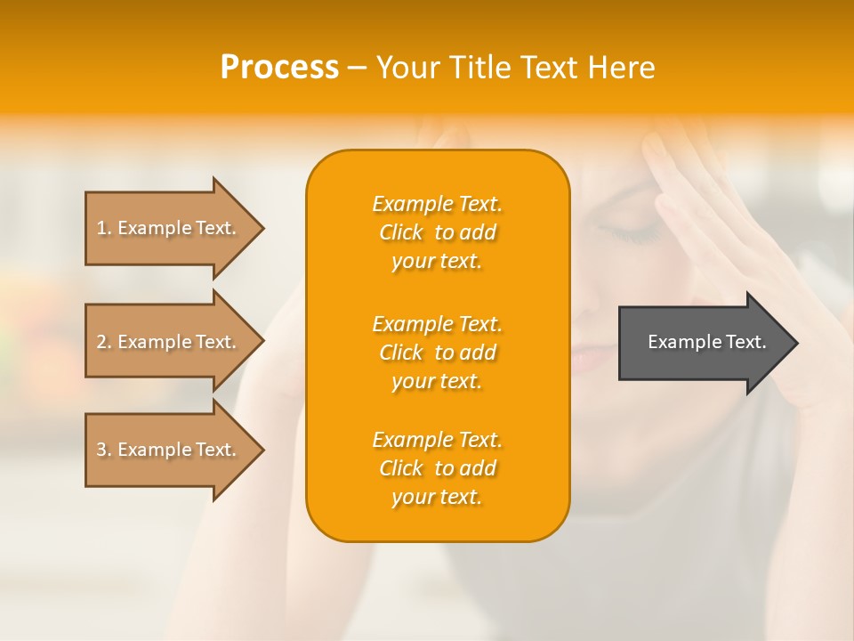White Condition Unit PowerPoint Template