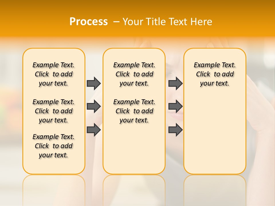 White Condition Unit PowerPoint Template