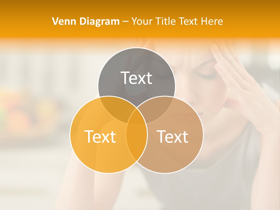 White Condition Unit PowerPoint Template