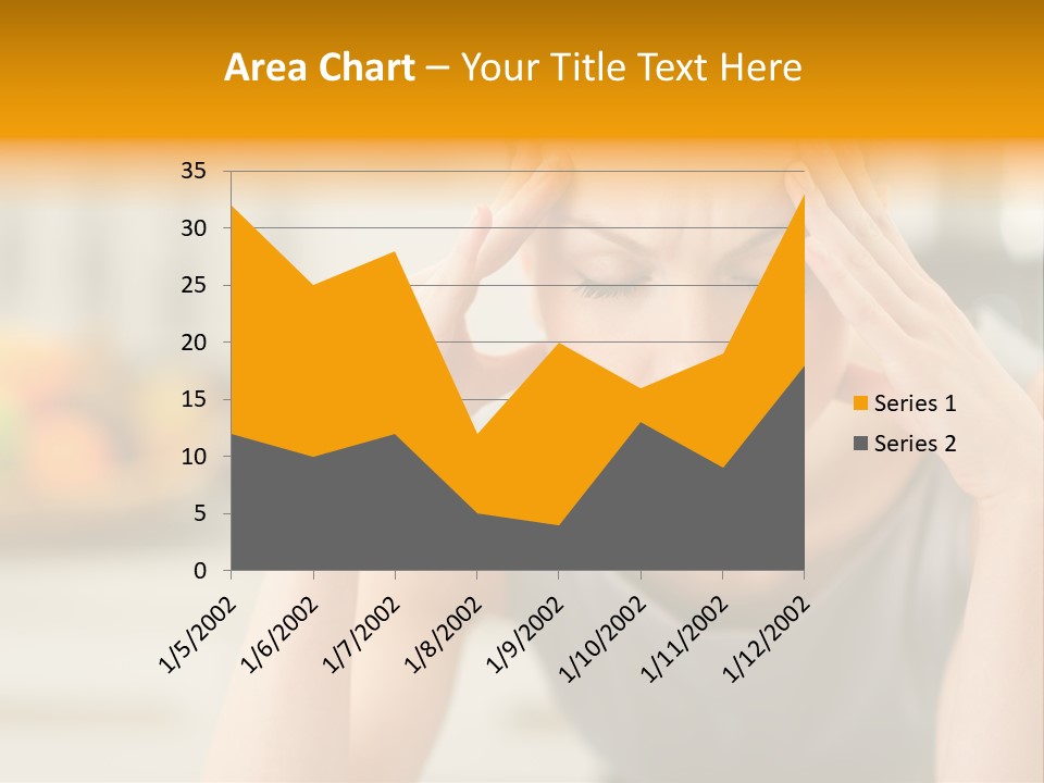 White Condition Unit PowerPoint Template