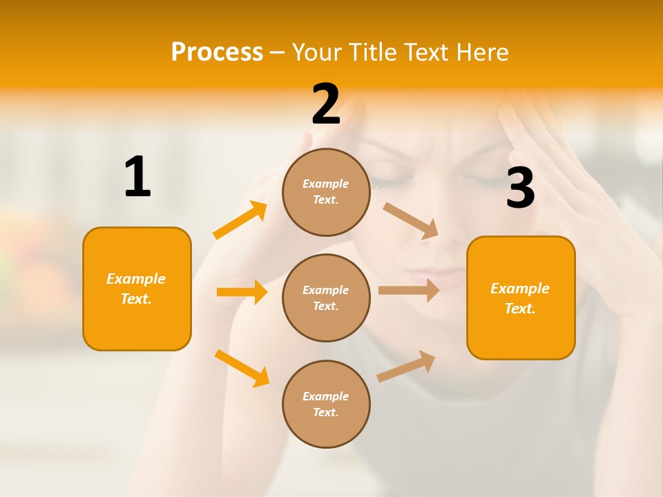 White Condition Unit PowerPoint Template