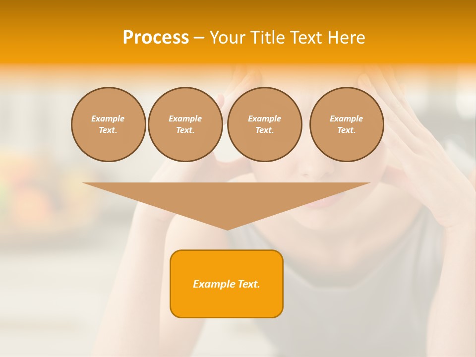 White Condition Unit PowerPoint Template